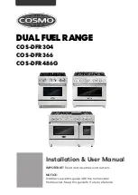 Предварительный просмотр 1 страницы Cosmo COS-DFR304 Installation & User Manual