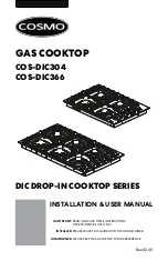 Предварительный просмотр 1 страницы Cosmo COS-DIC304 Installation & User Manual