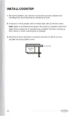 Предварительный просмотр 22 страницы Cosmo COS-DIC304 Installation & User Manual