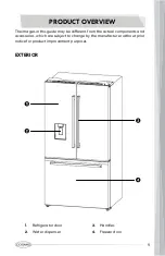 Предварительный просмотр 11 страницы Cosmo COS-FDR223GWSS Owner'S Manual