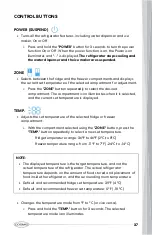 Предварительный просмотр 39 страницы Cosmo COS-FDR223GWSS Owner'S Manual