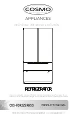 Предварительный просмотр 1 страницы Cosmo COS-FDR225RHSS Product Manual