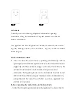 Предварительный просмотр 6 страницы Cosmo COS-HAF859 User Manual