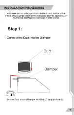 Предварительный просмотр 11 страницы Cosmo COS-QS90 Install, Use, & Care Manual