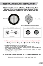 Предварительный просмотр 17 страницы Cosmo COS-QS90 Install, Use, & Care Manual