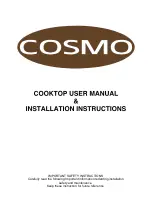 Preview for 1 page of Cosmo COS-VA-S950M User'S Manual & Installation Instructions