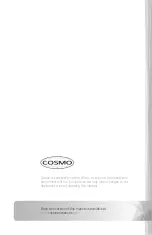 Предварительный просмотр 11 страницы Cosmo COS850SLTX-E User Manual