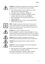 Предварительный просмотр 21 страницы Cosmo CPB Installation And Operating Instructions Manual