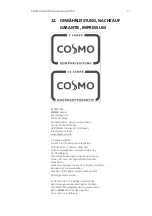 Предварительный просмотр 27 страницы Cosmo CPH 2.0 4-25 Installation And Operating Manual - Instructions For Use