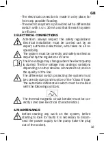 Предварительный просмотр 35 страницы Cosmo CPH 4-25 Installation And Operating Instructions Manual