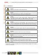 Предварительный просмотр 48 страницы Cosmo CX 1500 User And Maintenance Manual