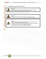 Предварительный просмотр 66 страницы Cosmo CX 1500 User And Maintenance Manual