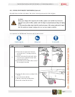 Предварительный просмотр 83 страницы Cosmo CX 1500 User And Maintenance Manual