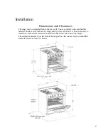 Предварительный просмотр 6 страницы Cosmo HYXION 36 User'S Manual & Installation Instructions