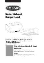 Предварительный просмотр 1 страницы Cosmo QB Series Installation Manual & User Manual