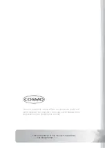 Предварительный просмотр 15 страницы Cosmo QB Series Installation Manual & User Manual