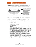 Preview for 3 page of Cosmo Smart Sound Bar 2.1 User Manual