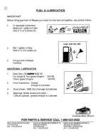 Предварительный просмотр 8 страницы Cosmo TOP TANK 50CC Owner'S Manual