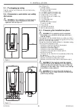 Предварительный просмотр 14 страницы COSMOGAS Adveco MYDENS 15B Instructions For Installation, Use And Maintenance Manual