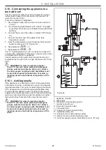 Предварительный просмотр 27 страницы COSMOGAS Adveco MYDENS 15B Instructions For Installation, Use And Maintenance Manual