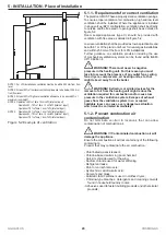 Предварительный просмотр 20 страницы COSMOGAS AGUAPLUS 100 Installation, Use And Maintenance Manual