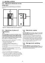 Предварительный просмотр 16 страницы COSMOGAS AGUAstore 1000 Instructions For Installation, Use And Maintenance Manual