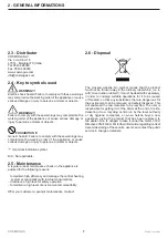 Предварительный просмотр 7 страницы COSMOGAS ECOTOWER 13 Installation, Use And Maintenance Manua