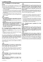 Предварительный просмотр 31 страницы COSMOGAS ECOTOWER 13 Installation, Use And Maintenance Manua