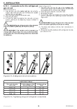 Предварительный просмотр 36 страницы COSMOGAS ECOTOWER 13 Installation, Use And Maintenance Manua