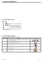 Предварительный просмотр 7 страницы COSMOGAS FRYO 6PI Instructions For Installation, Use And Maintenance Manual