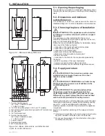 Предварительный просмотр 14 страницы COSMOGAS MYDENS Installation, Use And Maintenance Manual