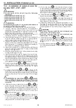 Preview for 44 page of COSMOGAS POOLDENS 100T Installation, Use And Maintenance Manual