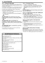 Preview for 67 page of COSMOGAS POOLDENS 100T Installation, Use And Maintenance Manual