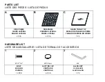 Предварительный просмотр 4 страницы Cosmopolitan 0-65857-18730-4 Assembly Instructions Manual