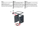 Предварительный просмотр 7 страницы Cosmopolitan 0-65857-18730-4 Assembly Instructions Manual