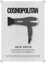 Cosmopolitan 8720039719170 Instruction Manual preview