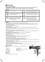 Предварительный просмотр 10 страницы Cosmopolitan 8720039719170 Instruction Manual