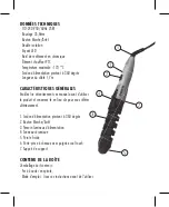 Предварительный просмотр 12 страницы Cosmopolitan BM998982439 Instruction Manual