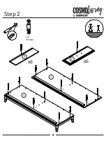 Preview for 9 page of Cosmopolitan COSMOLiving 3640013COMCLUK Assembly Instructions Manual