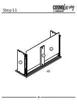 Preview for 18 page of Cosmopolitan COSMOLiving 3640013COMCLUK Assembly Instructions Manual