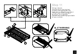 Preview for 18 page of Cosmopolitan COSMOLiving 4241419CLUK Assembly Instructions Manual