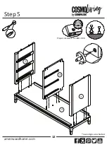 Предварительный просмотр 12 страницы Cosmopolitan COSMOLiving Westerleigh 3642013COM Instruction Booklet