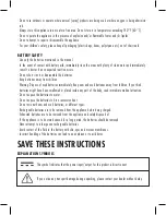 Preview for 3 page of Cosmopolitan D928982395 Instruction Manual