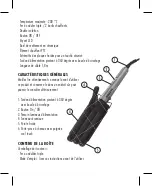 Предварительный просмотр 12 страницы Cosmopolitan TB1810 Instruction Manual