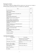 Preview for 4 page of Cosmos XA-4200IICH Instruction Manual