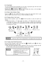 Preview for 18 page of Cosmos XA-4200IICH Instruction Manual