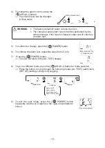 Preview for 22 page of Cosmos XA-4200IICH Instruction Manual