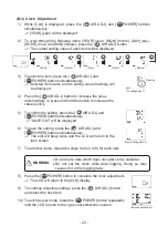 Preview for 25 page of Cosmos XA-4200IICH Instruction Manual