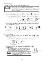 Preview for 27 page of Cosmos XA-4200IICH Instruction Manual