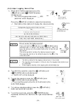 Preview for 29 page of Cosmos XA-4200IICH Instruction Manual